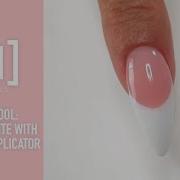 Nail School Pink And White Gel French Nail With Precision Applicator