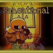 Friday Night Funkin Indie Cross Sans Sansational FC 4k