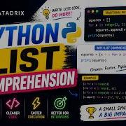 Python List Comprehension Questions Python Course Datadrix