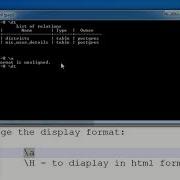 PostgreSQL SQL Shell Change Display Format Of Cmd