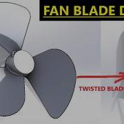 How To Model A Twisted Fan Blade In SolidWorks Surface Modeling Tutorial 21
