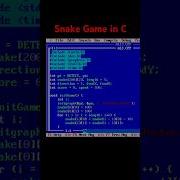 Snake Game In C Language Trending Coding Shortfeed Gaming Games Gameplay Snake Shortsfeed