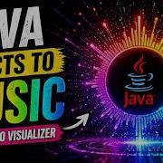 Я создал Java программу реагирующую на музыку Аудиовизуализатор