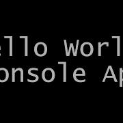 Hello World Console App C Programming Tutorials