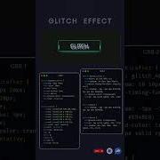 Glitch Effect Button Using Html Css Mrcodding Shorts Explore