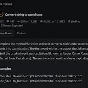 Convert String To Camel Case