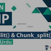PHP String Str Split Chunk Split Function Tutorial In Hindi Urdu