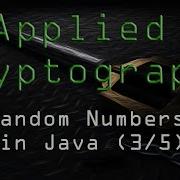 Applied Cryptography Random Numbers In Java 3 5
