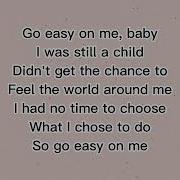 Adele Easy On Me Lyrics