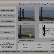 Background Substraction Using Image Processing Matlab Source Code