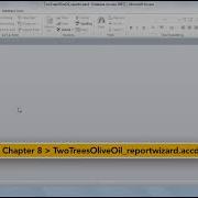 Учебное пособие по Access Как создать отчет
