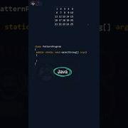 Tricky Java Pattern In Less Than 60 Seconds Shorts Java Shorts Softethics Programmer One