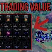 Sailor Piece BEST Trading VALUE List