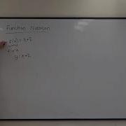 SL Introduction To Function Notation