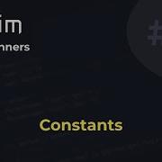 Nim For Beginners 17 Constants