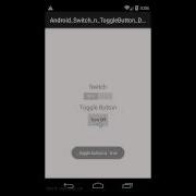 Android Switch And ToggleButton