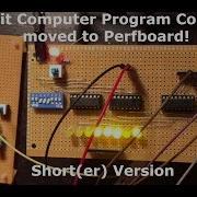 Perfboard 8 Bit Computer Build Part 2 SHORTer VERSION Program Counter Finished