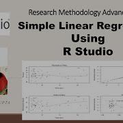 Simple Linear Regression Using R Studio Regression Bivariate Regression One Independent Variable