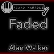 Faded LOWER 3 Alan Walker Piano Karaoke Instrumental