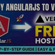 How To Deploy Angular JS App On Vercel For FREE Step By Step Guide