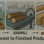Tree To Timber The Full Wood Processing Journey