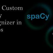 Train Custom NER With Spacy V3 0