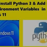 Windows 11 Setup Python 3 Add Python Path Environment Variables