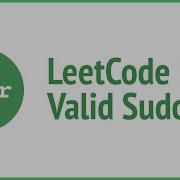 LeetCode 36 Valid Sudoku JSer Algorithm And JavaScript