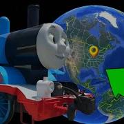 Thomas The Tank Engine On Google Maps