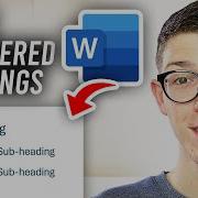 How To Make Numbered Headings Sub Headings In Word Full Guide