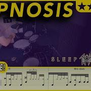 Hypnosis Sleep Token DRUM SCORE Sheet Music 395 DRUMSCRIBE