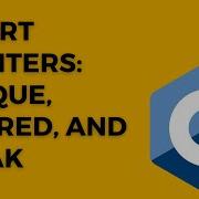Освоение умных указателей в C объяснение Unique Ptr Shared Ptr и Weak Ptr