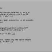 C Tutorial 5 Scope Of A Variable Part 1