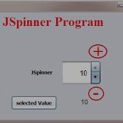 JSpinner In JAVA Swing How To Get Selected Value From JSpinner