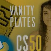 PROBLEM SET 2 VANITY PLATES SOLUTION CS50 PYTHON