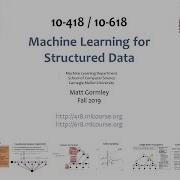 Lecture 13 10 418 10 618 Fall 2019