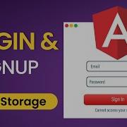 Angular Login And Signup With Local Storage Angular 17