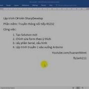 How To Program C On Sharpdevelop Huong Dan Lap Trinh C Tren Sharpdevelop