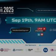 Hands On Testing 2025 3rd Day Part 1 English Talks