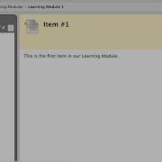 BbLearn Build Content Learning Module