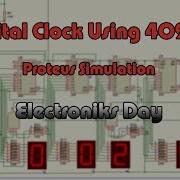 Digital Clock Using 4026 IC Electroniks Day