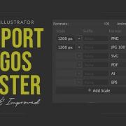 Export Logos Faster New Improved Export For Screens Options