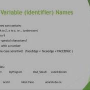 COMP1010 Variables