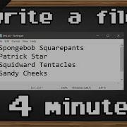 C Writing Files