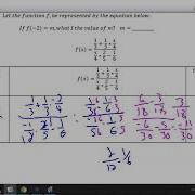 Video 11 How To Evaluate Functions Using Function Notation