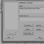 Multifactorial GLM ANOVA Minitab