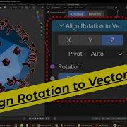 03 Align Rotation To Vector Tutorial Blender Geometry Nodes