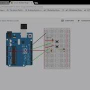 Controlling Led With Two Push Buttons