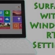 Surface с настройками Windows RT