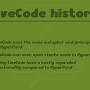 LiveCode Introduction